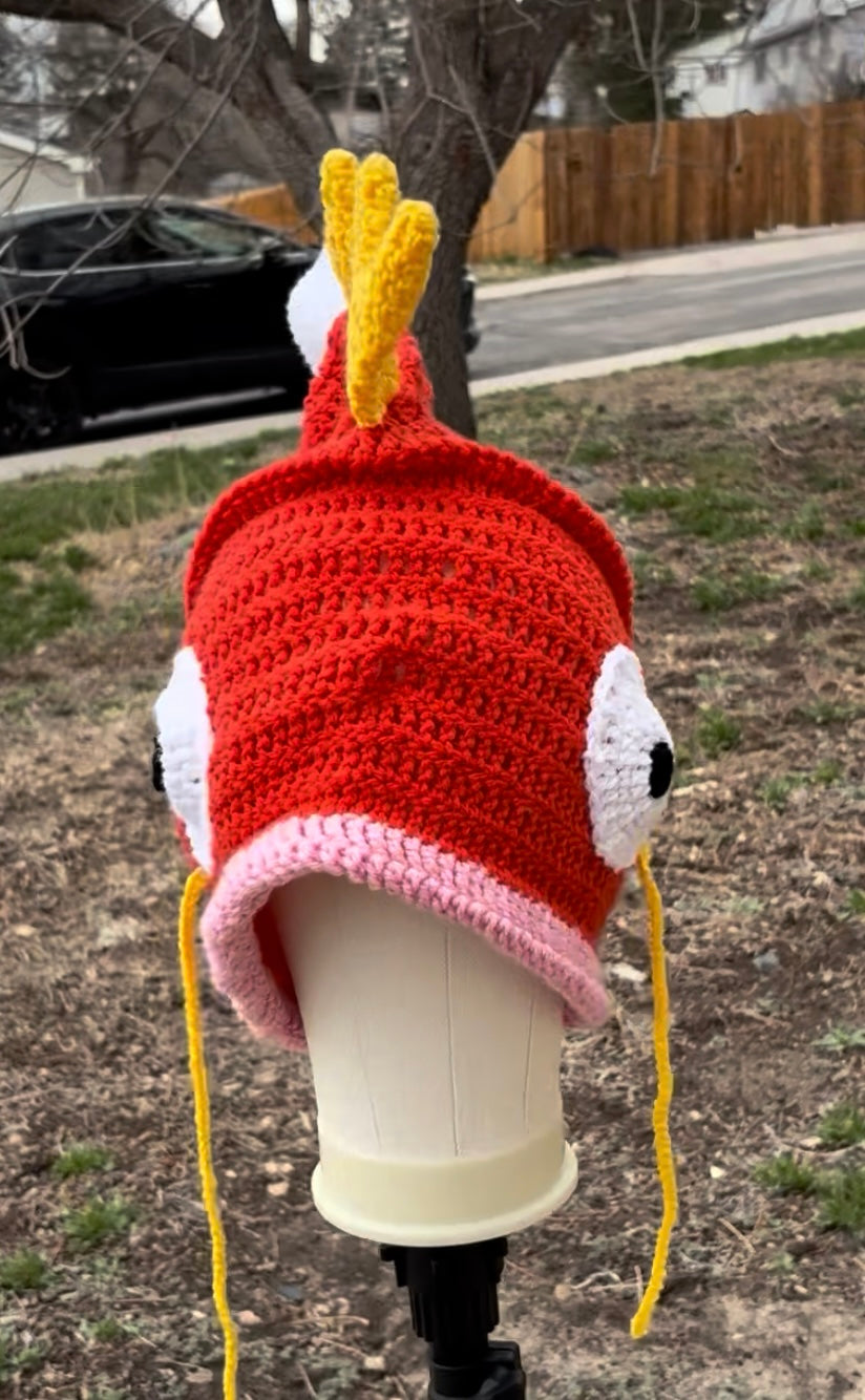 Gold fish hat