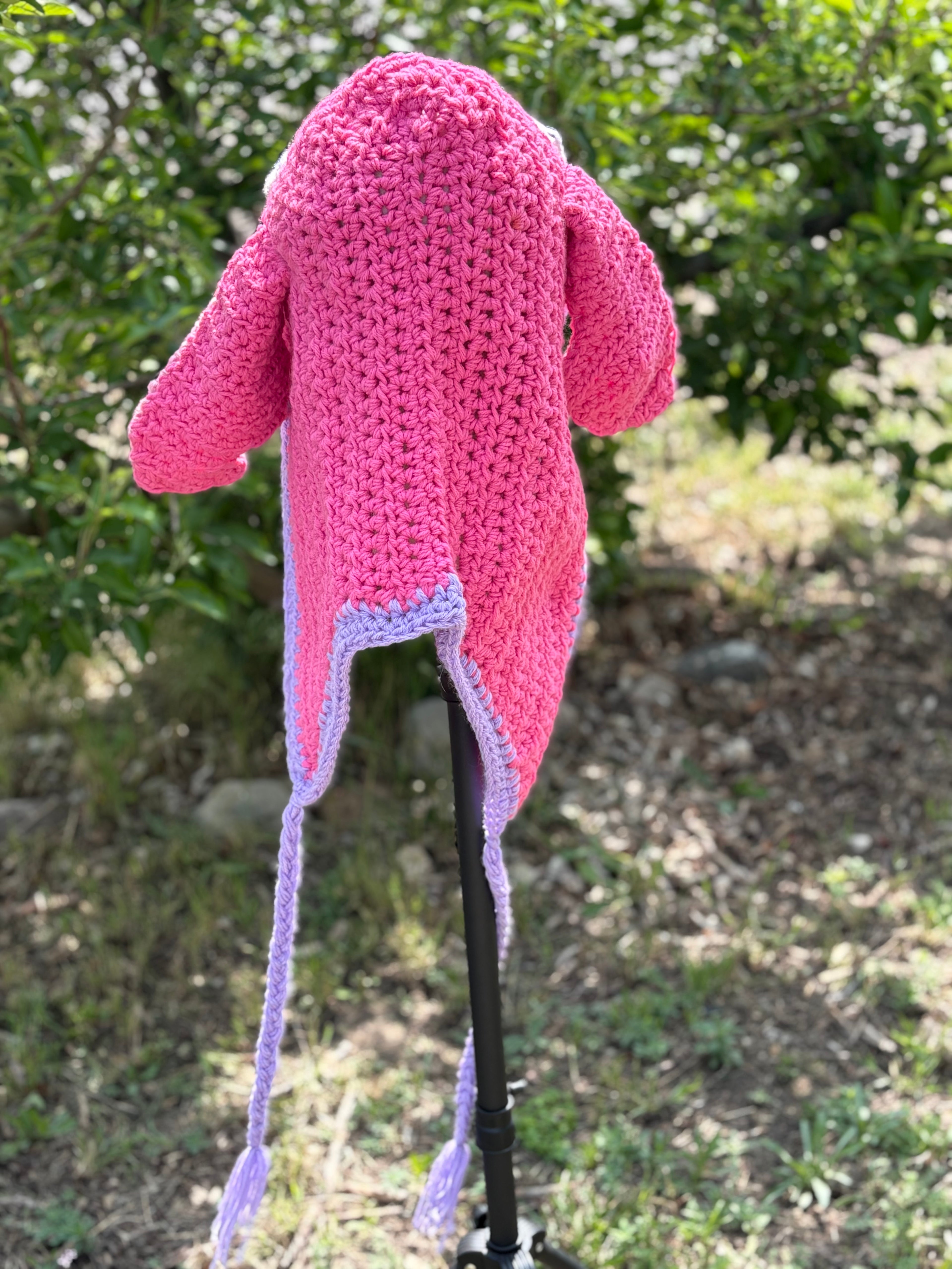 Pink alien hat