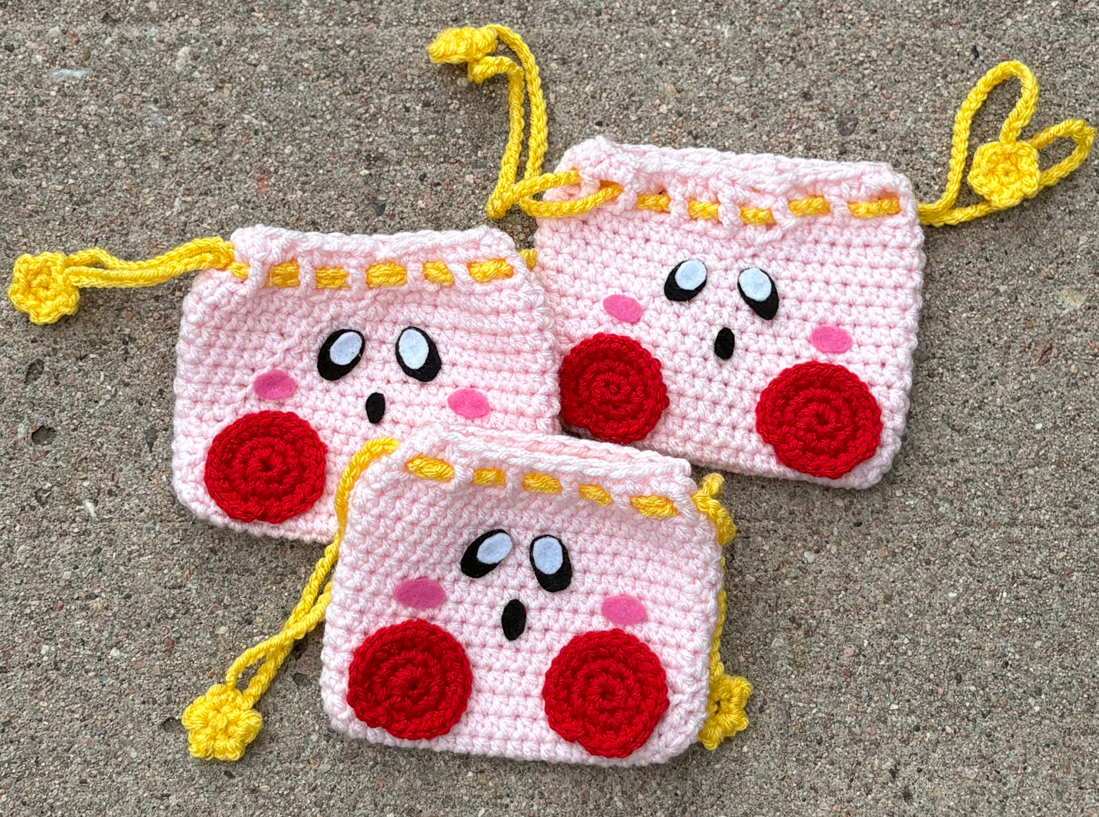 Pink guy bag